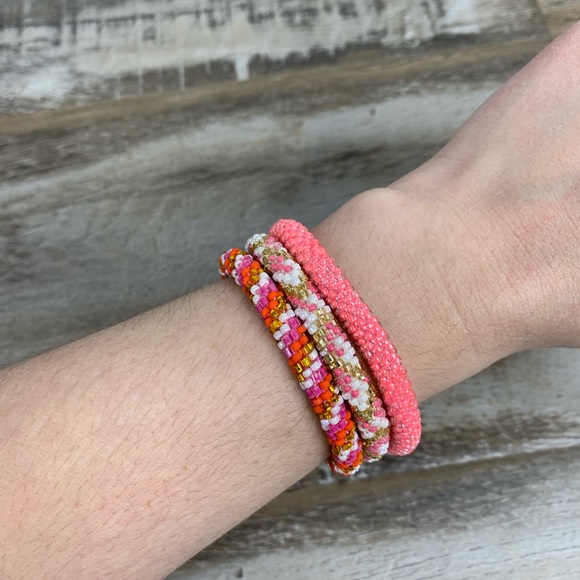 LILY AND LAURA Jewelry - Lily and Laura | Beaded Bracelets Set Of 3